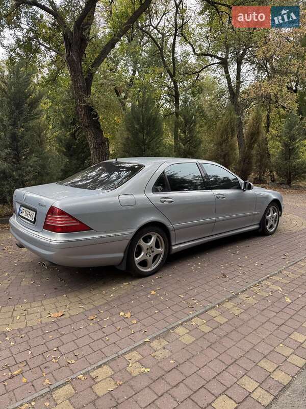 Седан Mercedes-Benz S-Class 2003 в Запорожье