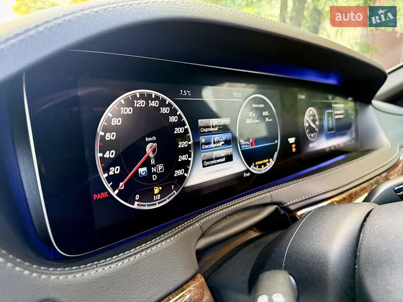 Седан Mercedes-Benz S-Class 2017 в Дніпрі