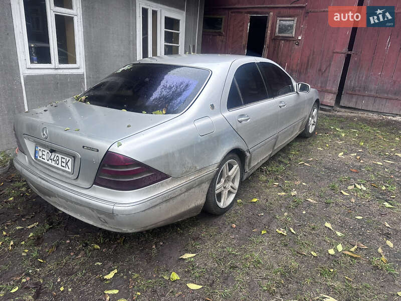 Седан Mercedes-Benz S-Class 1998 в Глибокій фото 2 Седан Mercedes-Benz S-Class 1998 в Глибокій