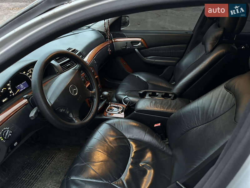 Седан Mercedes-Benz S-Class 2001 в Шептицькому фото 10 Седан Mercedes-Benz S-Class 2001 в Шептицькому