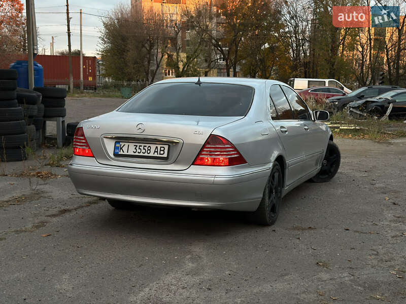 Седан Mercedes-Benz S-Class 2001 в Шептицькому фото 14 Седан Mercedes-Benz S-Class 2001 в Шептицькому