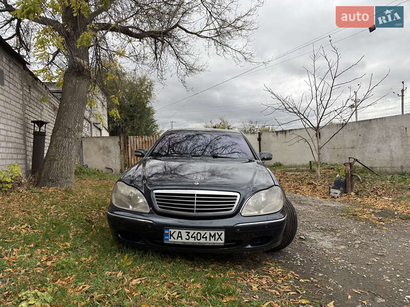Седан Mercedes-Benz S-Class 2002 в Днепре фото 6 Седан Mercedes-Benz S-Class 2002 в Днепре