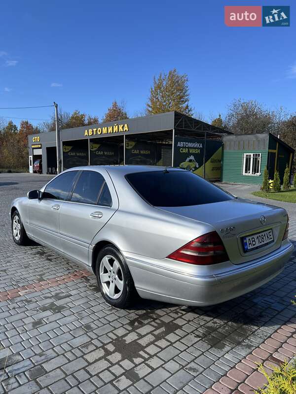 Седан Mercedes-Benz S-Class 2002 в Вінниці фото 5 Седан Mercedes-Benz S-Class 2002 в Вінниці