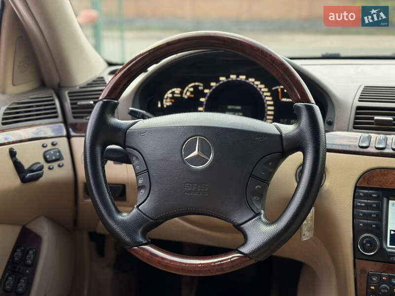 Седан Mercedes-Benz S-Class 2001 в Бердичеве фото 18 Седан Mercedes-Benz S-Class 2001 в Бердичеве