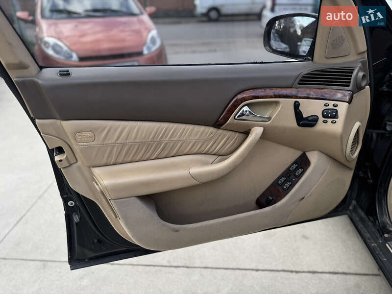 Седан Mercedes-Benz S-Class 2001 в Бердичеве фото 20 Седан Mercedes-Benz S-Class 2001 в Бердичеве
