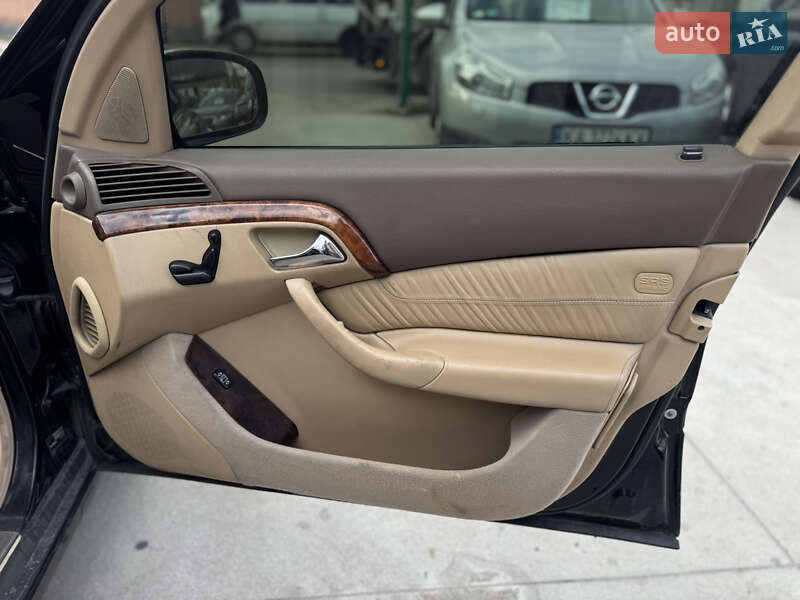 Седан Mercedes-Benz S-Class 2001 в Бердичеве фото 25 Седан Mercedes-Benz S-Class 2001 в Бердичеве