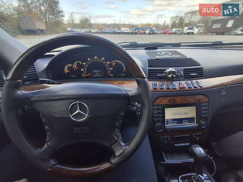 Седан Mercedes-Benz S-Class 2000 в Запоріжжі