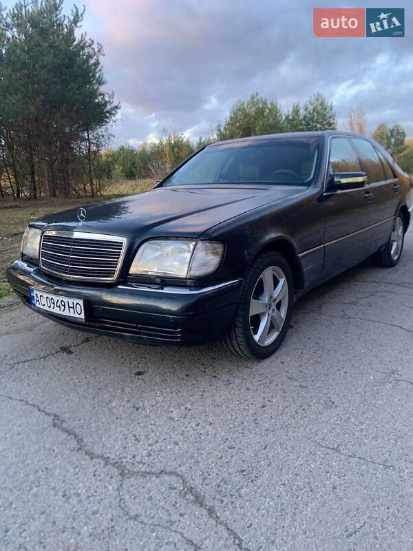 Седан Mercedes-Benz S-Class 1996 в Ковелі фото 19 Седан Mercedes-Benz S-Class 1996 в Ковелі