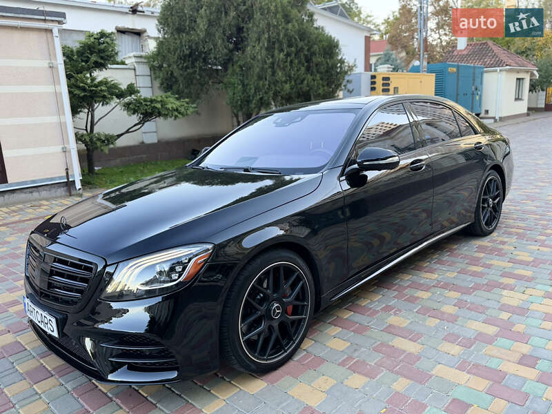 Седан Mercedes-Benz S-Class 2017 в Одессе фото 4 Седан Mercedes-Benz S-Class 2017 в Одессе