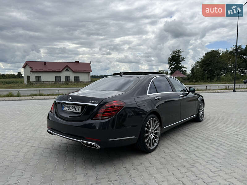 Седан Mercedes-Benz S-Class 2018 в Тернополе