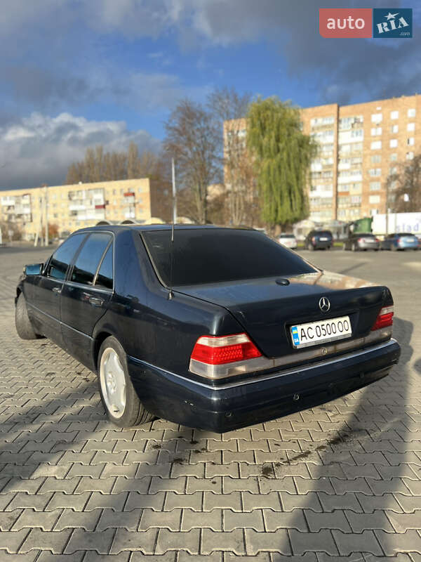 Седан Mercedes-Benz S-Class 1996 в Луцке фото 4 Седан Mercedes-Benz S-Class 1996 в Луцке