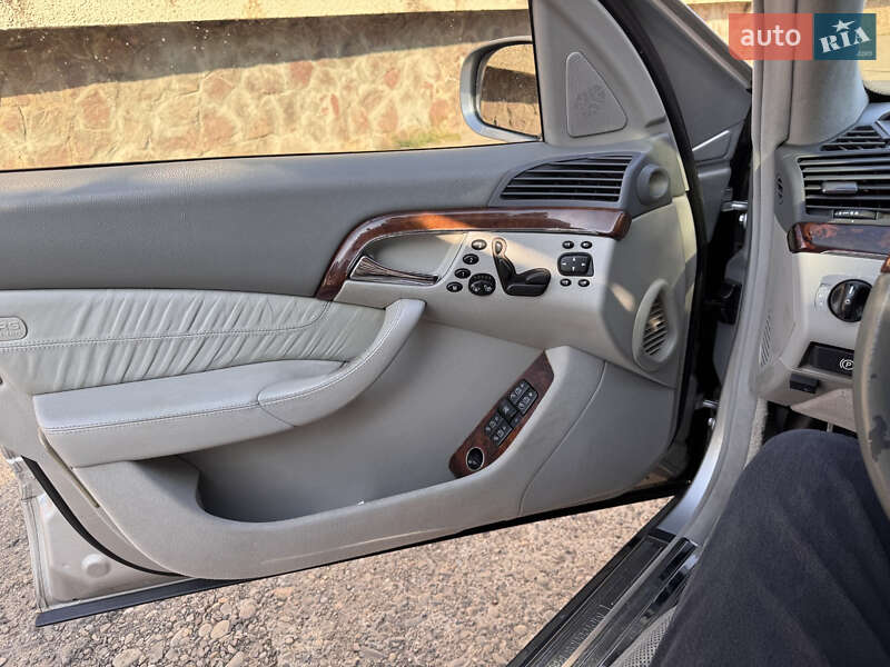 Седан Mercedes-Benz S-Class 2003 в Ужгороді фото 14 Седан Mercedes-Benz S-Class 2003 в Ужгороді