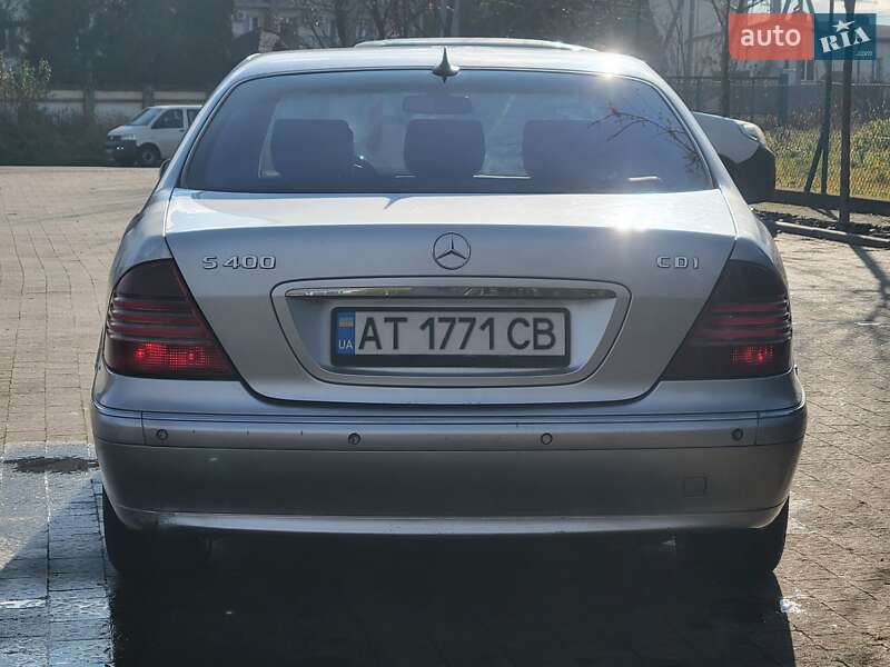 Седан Mercedes-Benz S-Class 2001 в Дублянах фото 10 Седан Mercedes-Benz S-Class 2001 в Дублянах