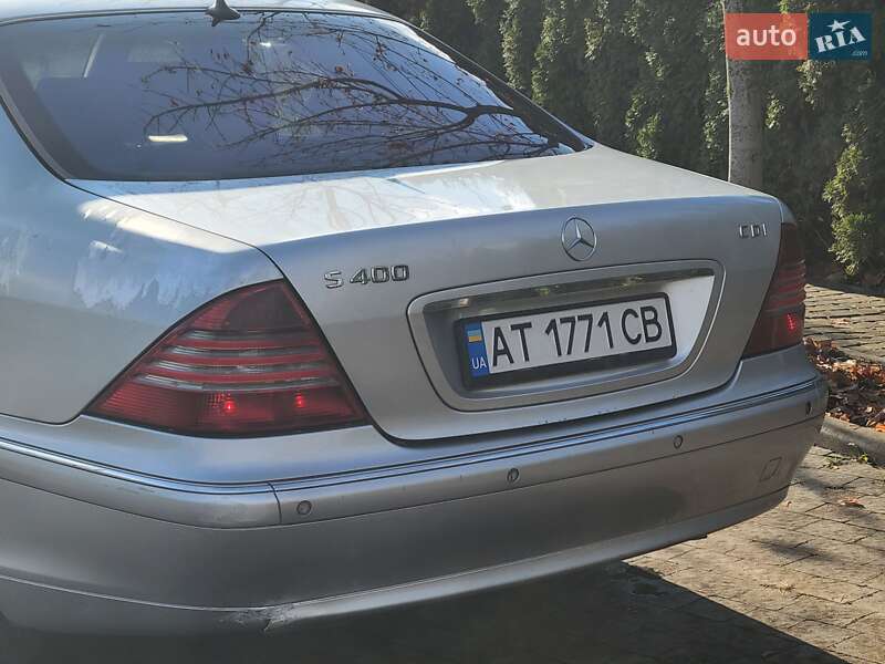 Седан Mercedes-Benz S-Class 2001 в Дублянах фото 17 Седан Mercedes-Benz S-Class 2001 в Дублянах