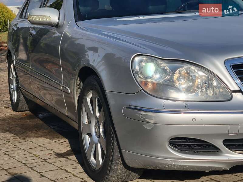Седан Mercedes-Benz S-Class 2001 в Дублянах фото 12 Седан Mercedes-Benz S-Class 2001 в Дублянах