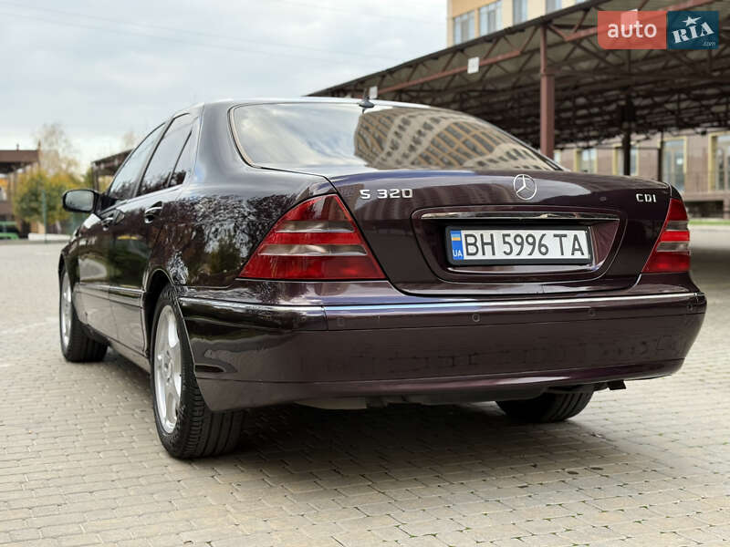 Седан Mercedes-Benz S-Class 2000 в Одесі фото 12 Седан Mercedes-Benz S-Class 2000 в Одесі