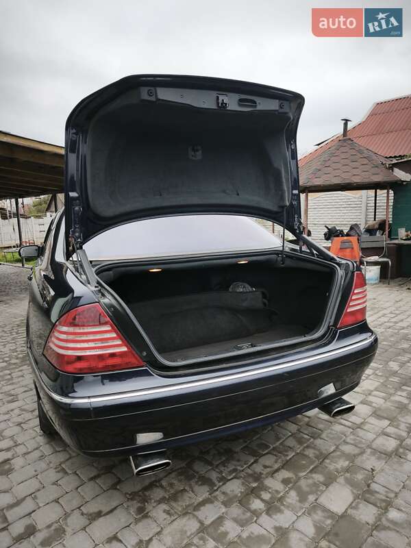 Седан Mercedes-Benz S-Class 2002 в Кривому Розі фото 21 Седан Mercedes-Benz S-Class 2002 в Кривому Розі