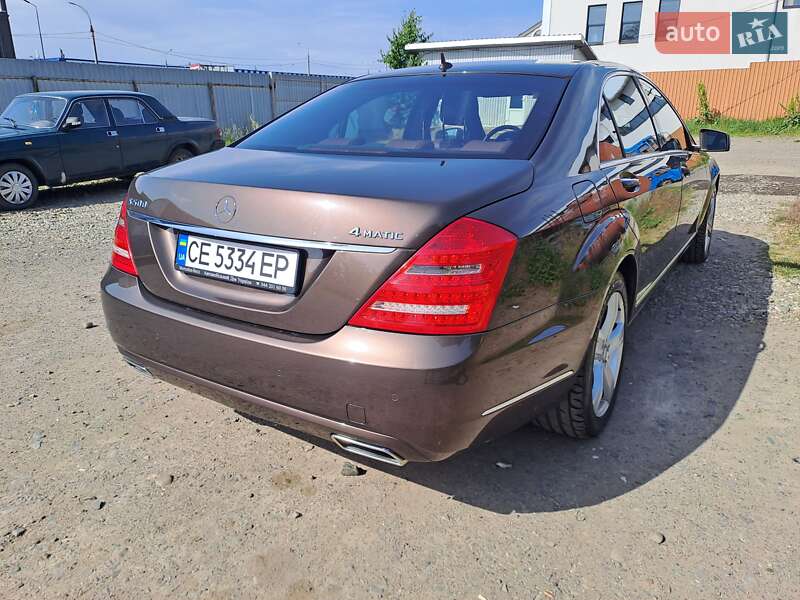 Седан Mercedes-Benz S-Class 2011 в Чернівцях фото 5 Седан Mercedes-Benz S-Class 2011 в Чернівцях