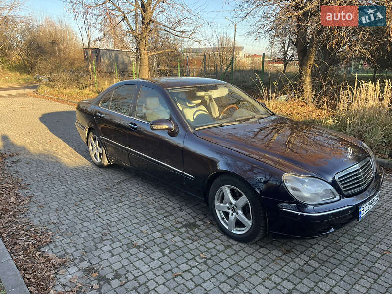 Седан Mercedes-Benz S-Class 2001 в Львові