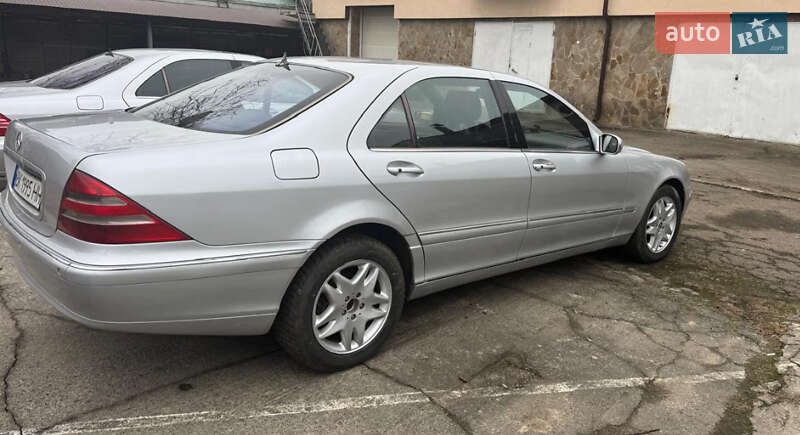 Седан Mercedes-Benz S-Class 2000 в Рівному