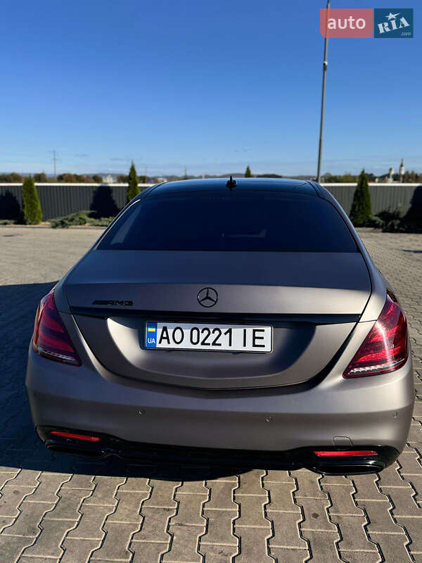 Седан Mercedes-Benz S-Class 2018 в Хусті