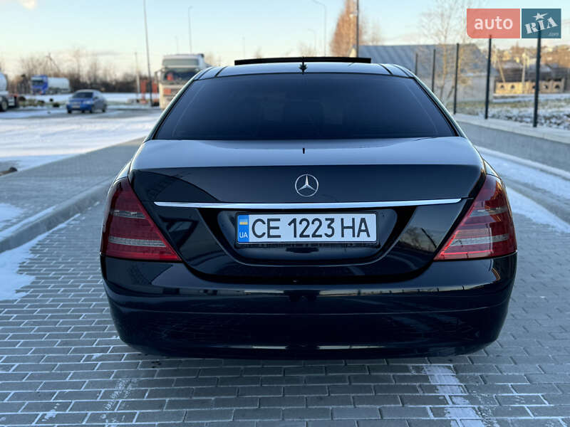 Седан Mercedes-Benz S-Class 2008 в Чернівцях