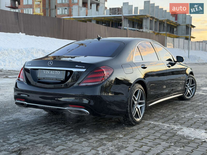 Седан Mercedes-Benz S-Class 2017 в Тернополе