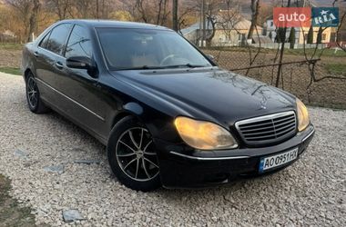 Седан Mercedes-Benz S-Class 2002 в Иршаве