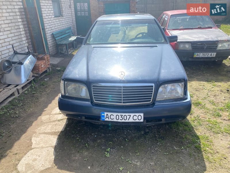 Седан Mercedes-Benz S-Class 1992 в Луцьку