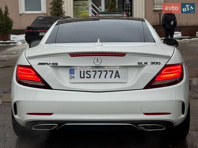 Родстер Mercedes-Benz SLK-Class 2016 в Дніпрі