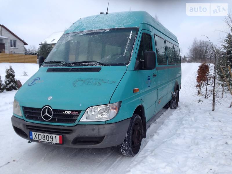 Микроавтобус Mercedes-Benz Sprinter 2005 в Белой Церкви фото 16 Микроавтобус Mercedes-Benz Sprinter 2005 в Белой Церкви
