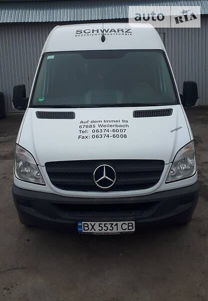 Грузопассажирский фургон Mercedes-Benz Sprinter 2010 в Хмельницком