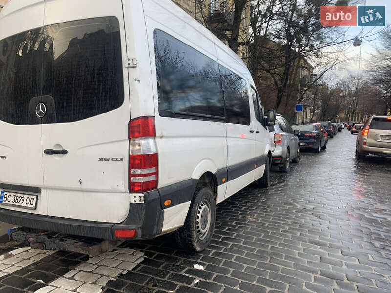 Микроавтобус Mercedes-Benz Sprinter 2016 в Львове