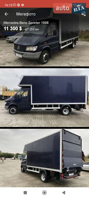 Mercedes-Benz Sprinter 1998