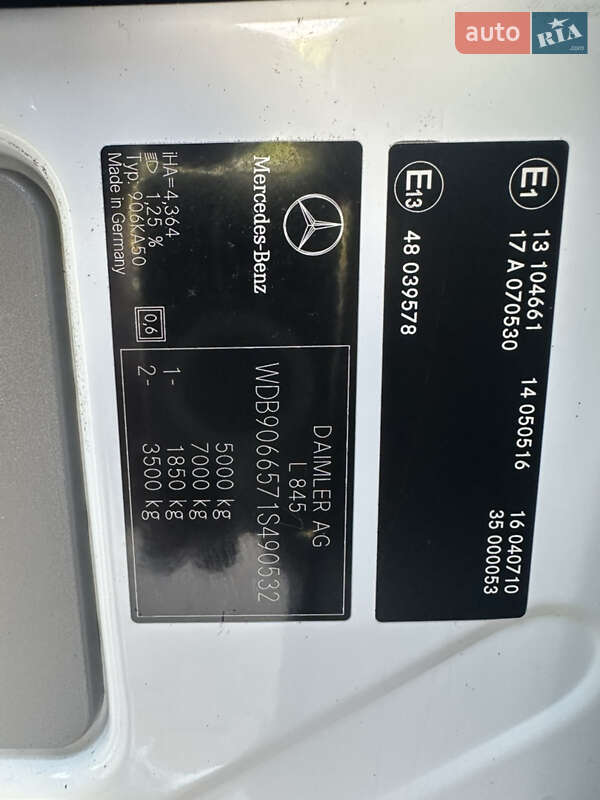 Грузовой фургон Mercedes-Benz Sprinter 2010 в Бердичеве фото 19 Грузовой фургон Mercedes-Benz Sprinter 2010 в Бердичеве