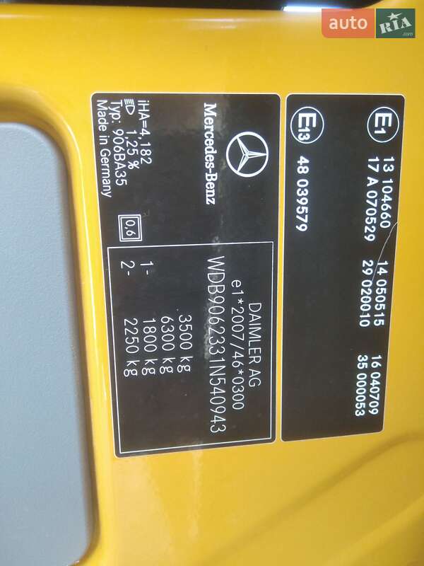 Грузовой фургон Mercedes-Benz Sprinter 2013 в Виннице фото 42 Грузовой фургон Mercedes-Benz Sprinter 2013 в Виннице