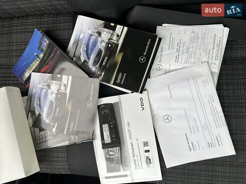 Вантажний фургон Mercedes-Benz Sprinter 2016 в Рожище документ 2 фото Вантажний фургон Mercedes-Benz Sprinter 2016 в Рожище документ