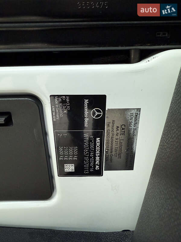 Грузовой фургон Mercedes-Benz Sprinter 2021 в Дубно фото 62 Грузовой фургон Mercedes-Benz Sprinter 2021 в Дубно