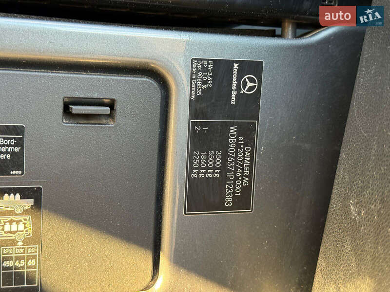 Вантажний фургон Mercedes-Benz Sprinter 2019 в Луцьку фото 26 Вантажний фургон Mercedes-Benz Sprinter 2019 в Луцьку