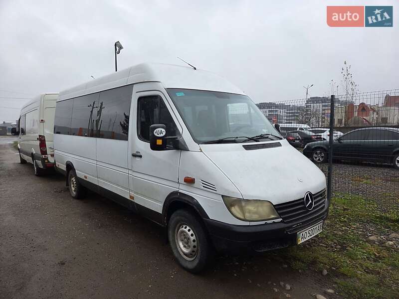 Микроавтобус Mercedes-Benz Sprinter 2001 в Хусте фото 2 Микроавтобус Mercedes-Benz Sprinter 2001 в Хусте