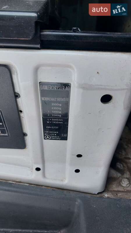 Грузовой фургон Mercedes-Benz Sprinter 2005 в Виннице