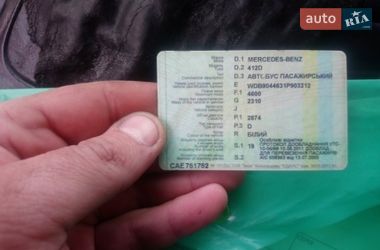 Микроавтобус Mercedes-Benz Sprinter 2000 в Запорожье