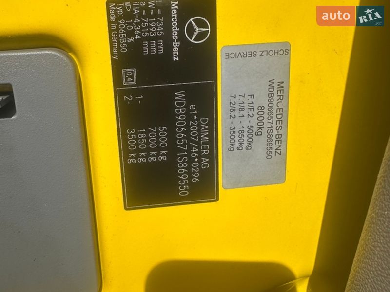 Грузовой фургон Mercedes-Benz Sprinter 2014 в Ковеле