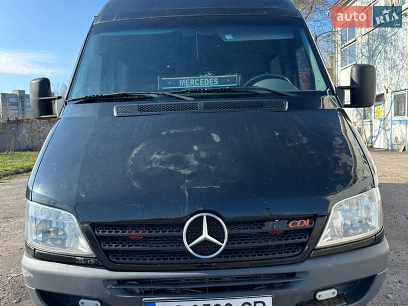 Грузопассажирский фургон Mercedes-Benz Sprinter 2004 в Шептицькому фото 3 Грузопассажирский фургон Mercedes-Benz Sprinter 2004 в Шептицькому