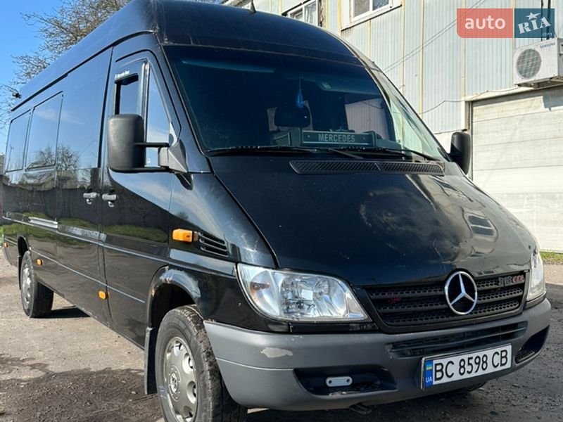 Грузопассажирский фургон Mercedes-Benz Sprinter 2004 в Шептицькому фото 10 Грузопассажирский фургон Mercedes-Benz Sprinter 2004 в Шептицькому