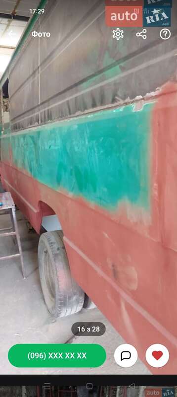 Вантажопасажирський фургон Mercedes-Benz T2 1995 в Луцьку