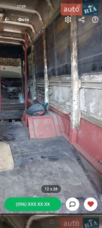 Грузопассажирский фургон Mercedes-Benz T2 1995 в Луцке