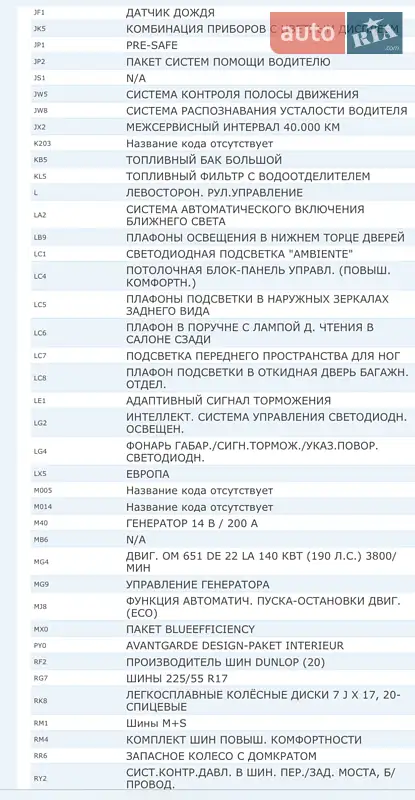 Мінівен Mercedes-Benz V-Class 2015 в Луцьку документ