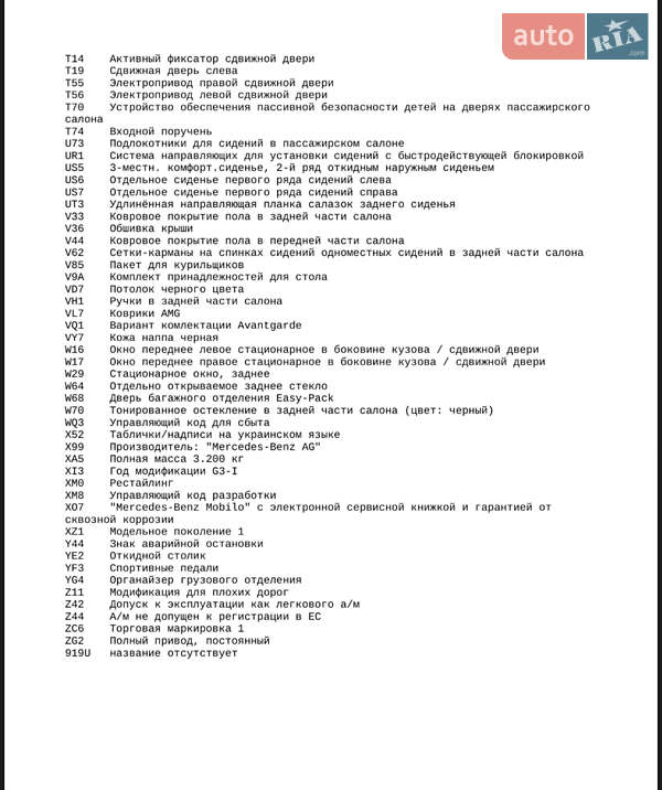 Минивэн Mercedes-Benz V-Class 2023 в Киеве фото 86 Минивэн Mercedes-Benz V-Class 2023 в Киеве