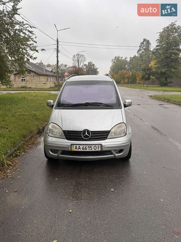 Mercedes-Benz Vaneo 2002 Mercedes-Benz Vaneo 2002